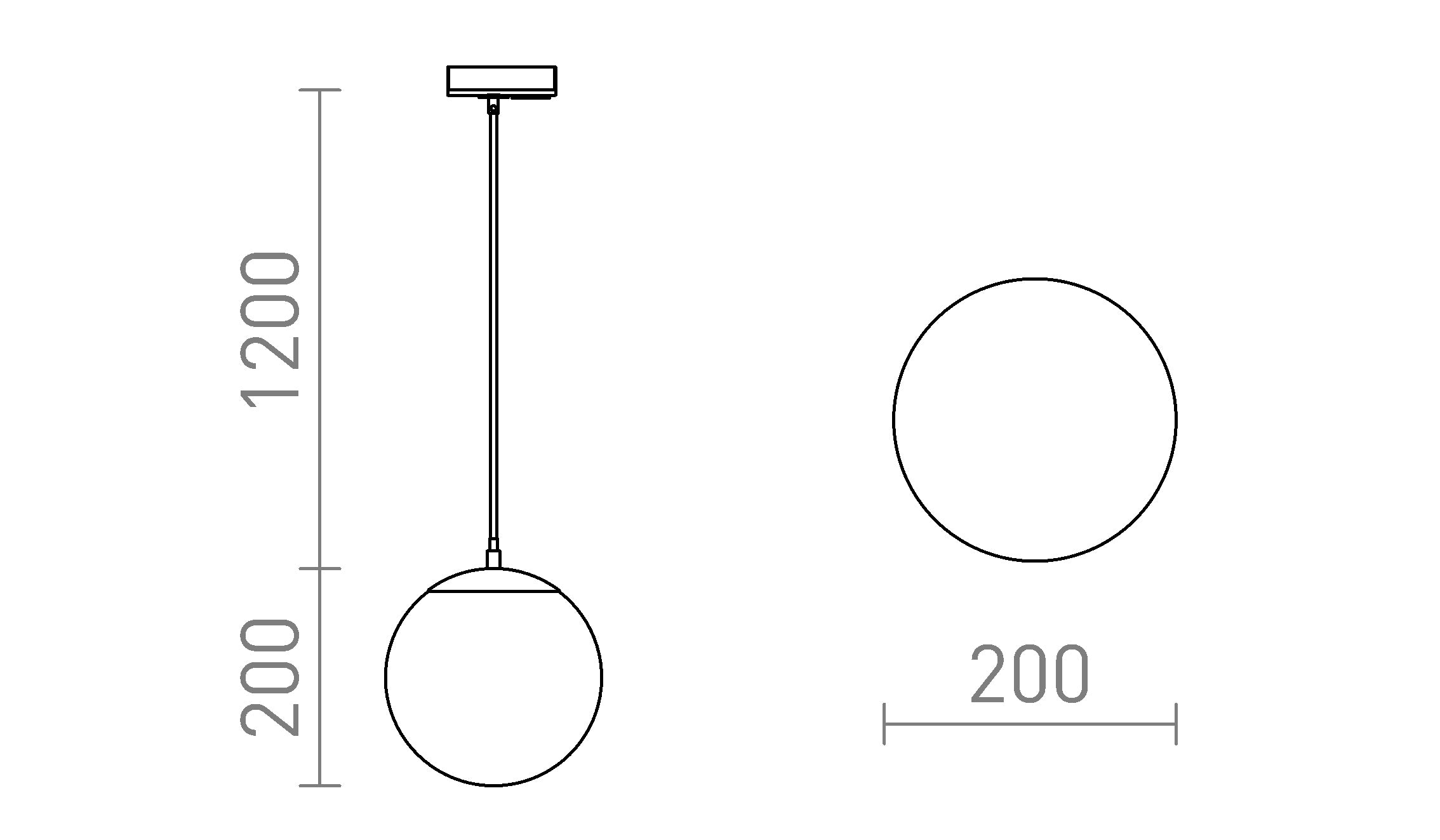 LUNA 20 for 1-circuit tracks - Product sketch