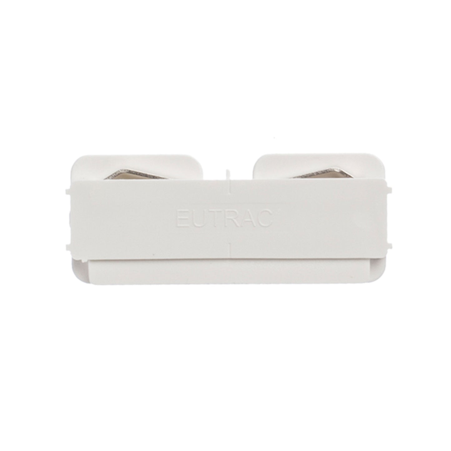 RENDL 3-circuit track system EUTRAC straight joint, electrical white 230V R11317 2