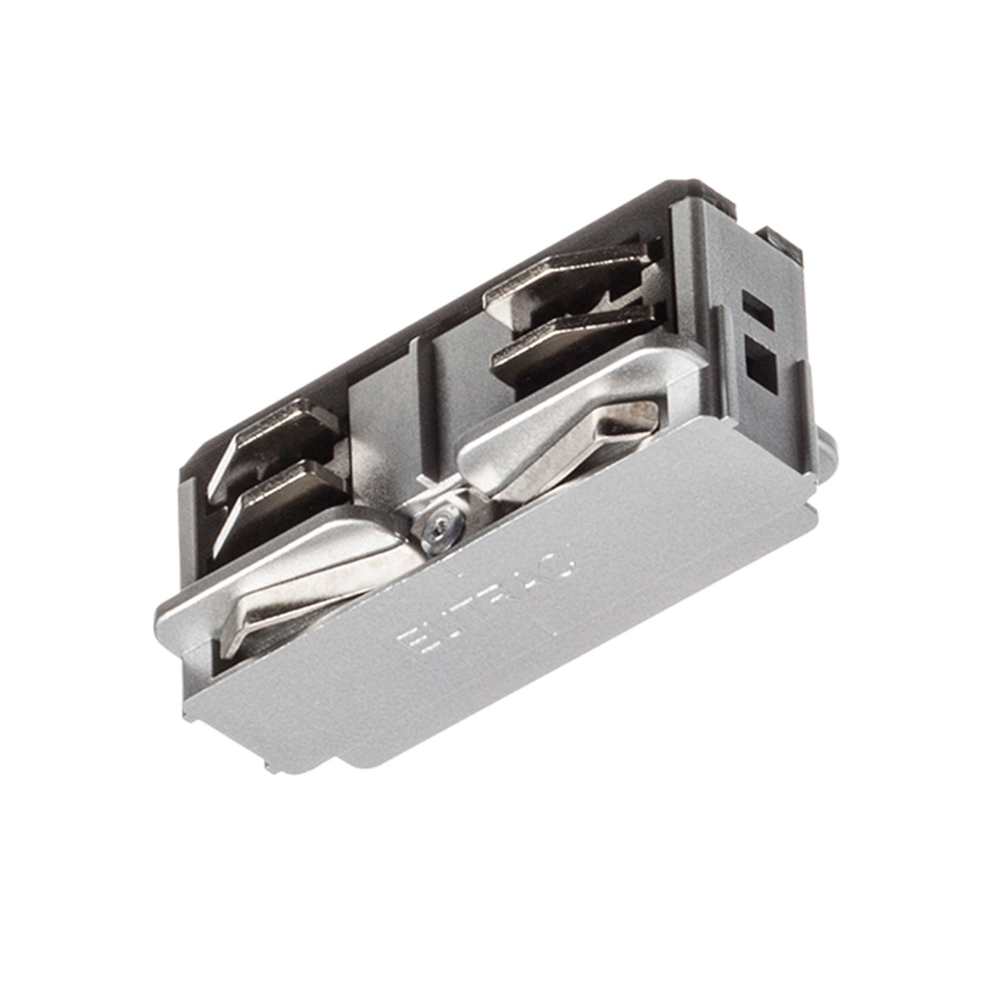 RENDL 3-circuit track system EUTRAC straight joint, electrical silver grey 230V R11319 1