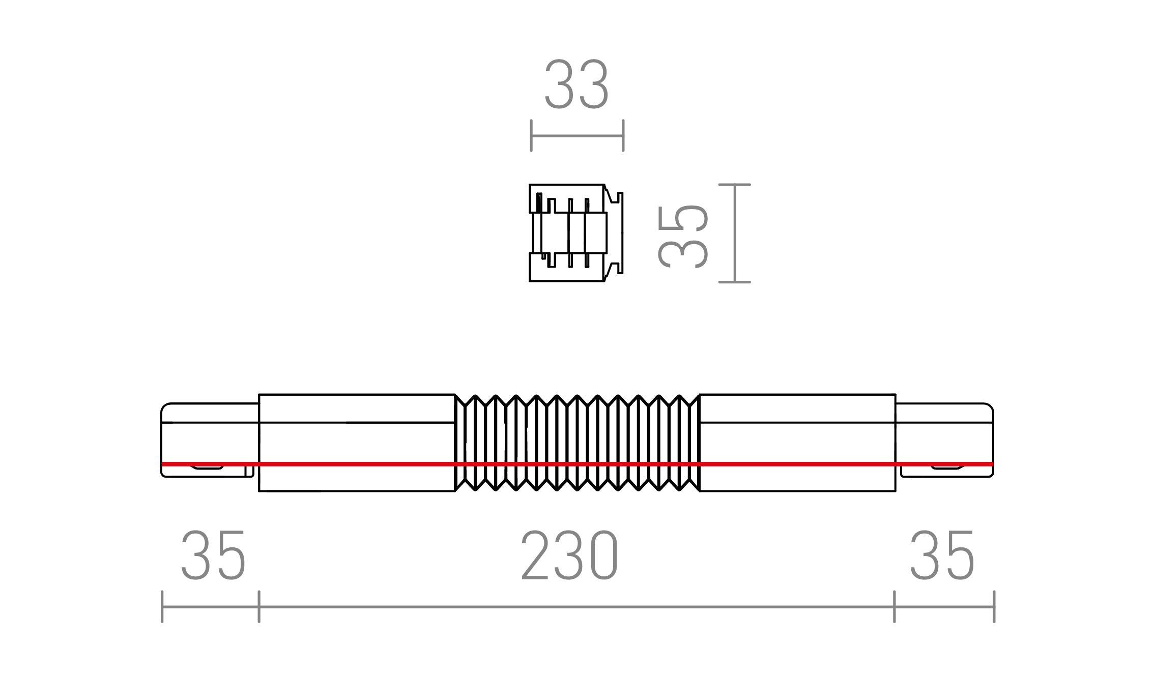 EUTRAC GIUNTO FLESSIBILE - Product sketch