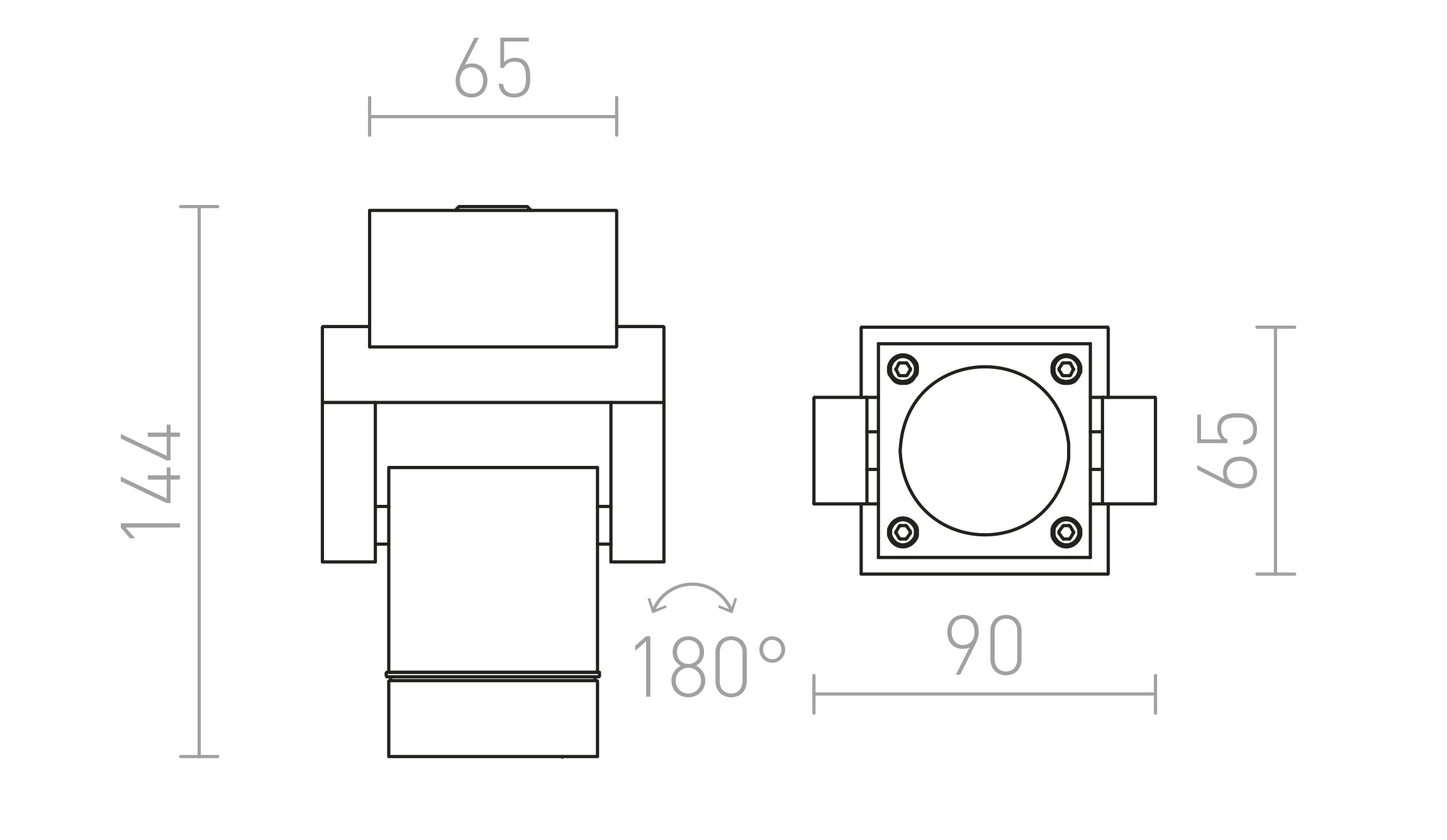 CASSO CON FUNZIONE INCLINABILE - Product sketch