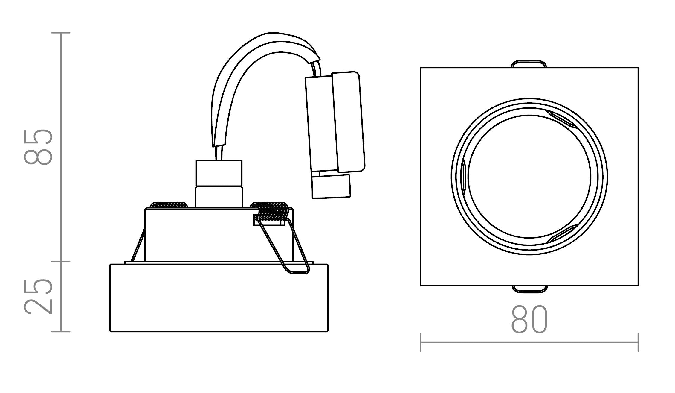 BIANCA SQ - Product sketch