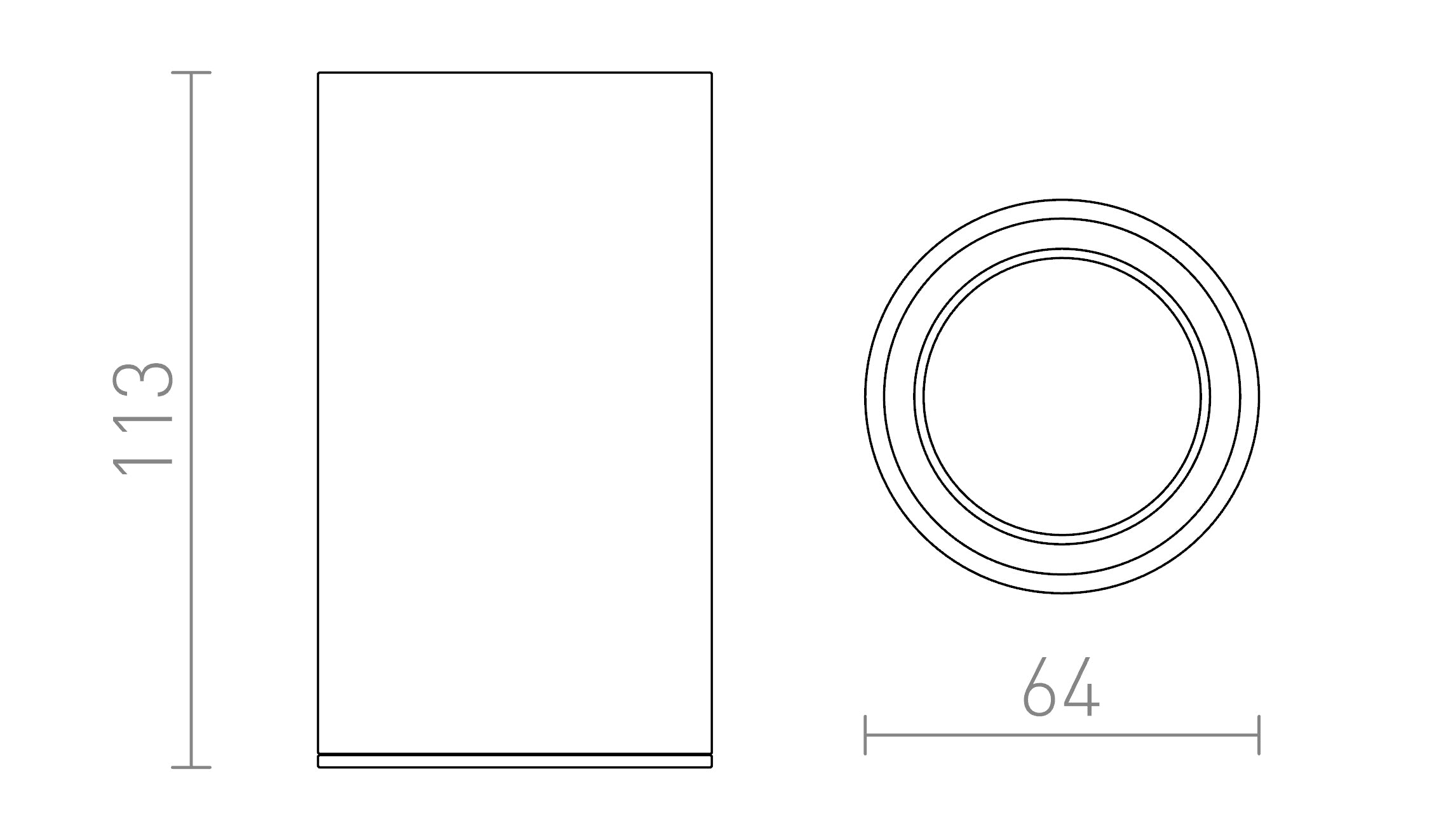 MOMA SOFFITTO - Product sketch