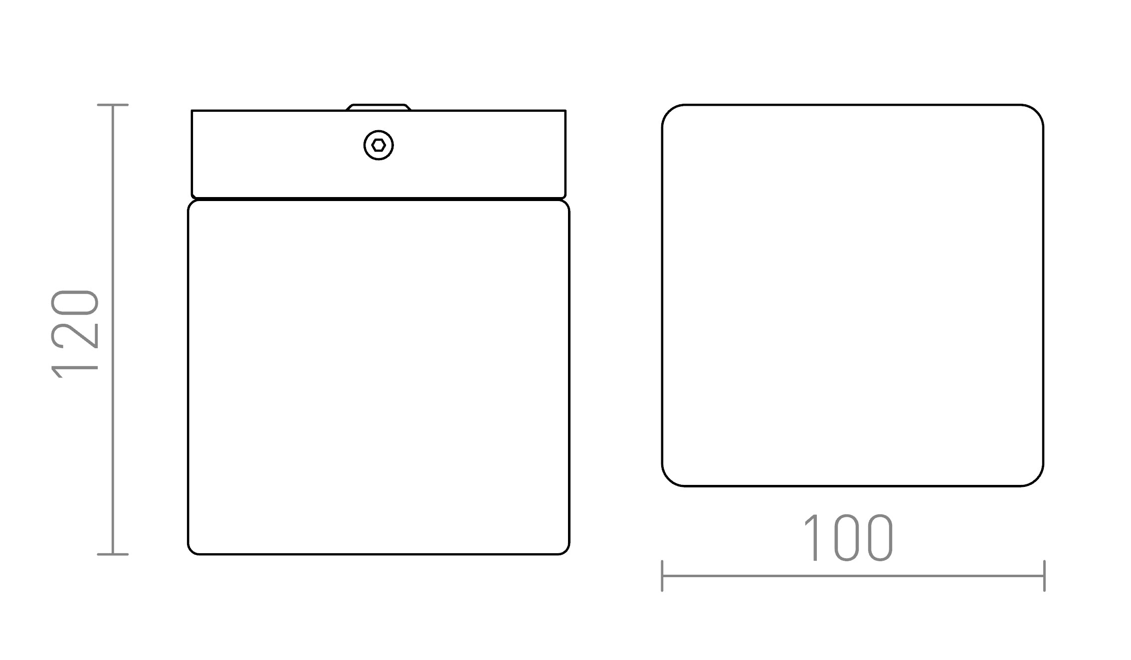 ESICA SQ - Product sketch