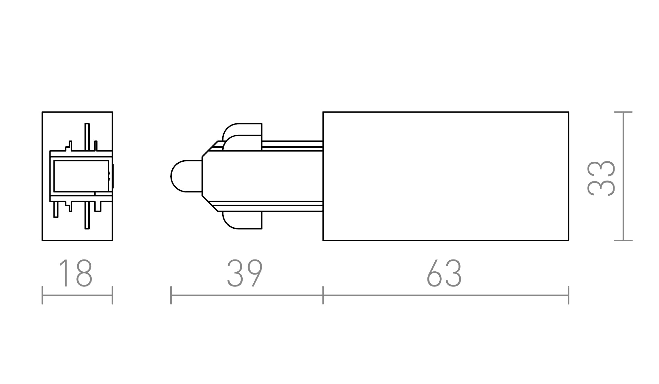 ALIMENTAZIONE PER BINARIO MONOFASE - Product sketch