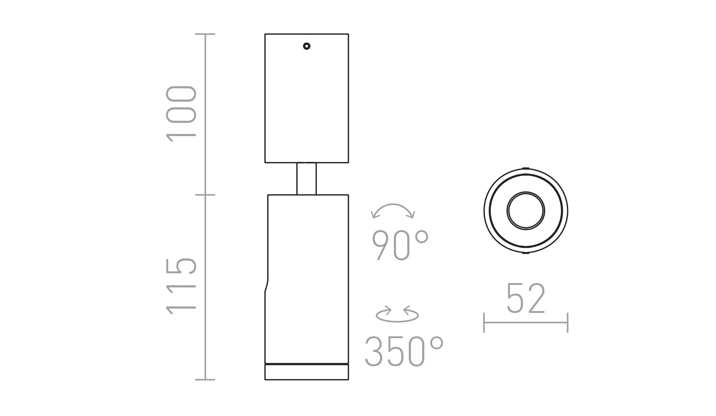 BOGARD SOFFITTO - Product sketch