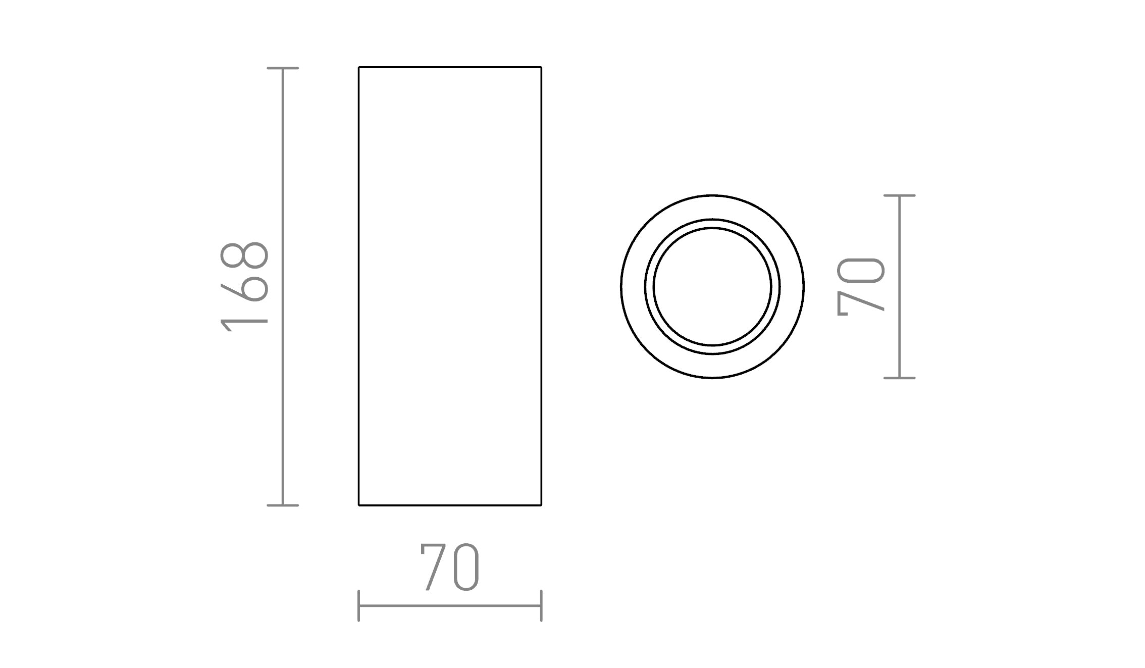 GINA S 17 SOFFITTO - Product sketch