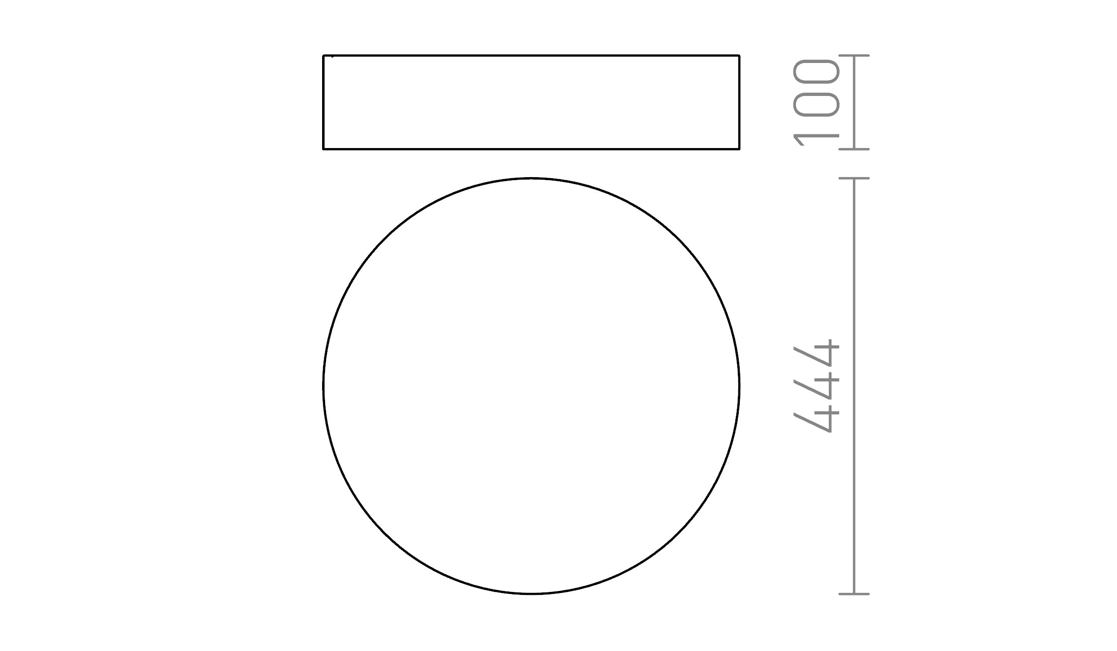 COIMBRA SOFFITTO - Product sketch