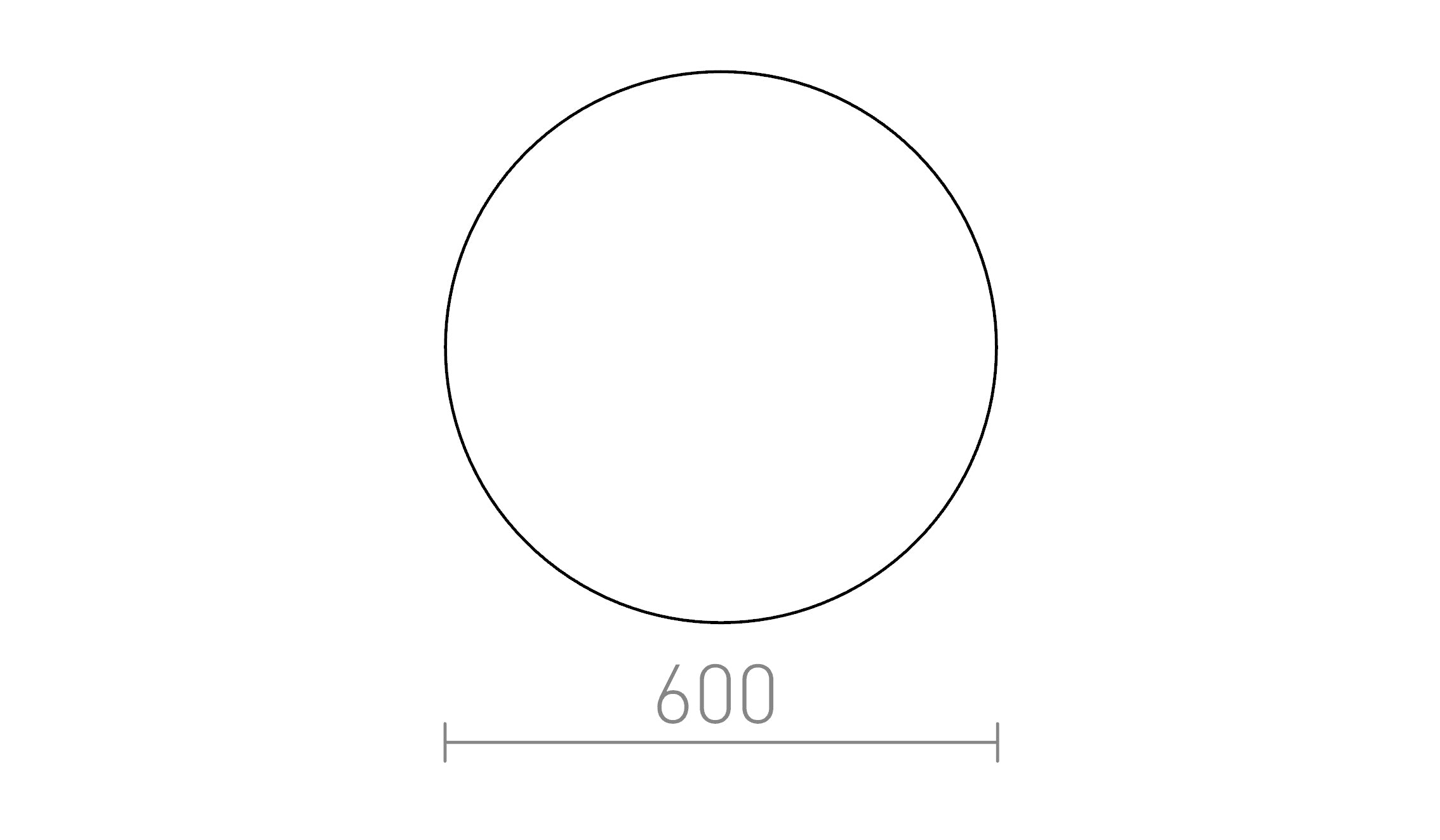 DIFFUSORE R 60 - Product sketch