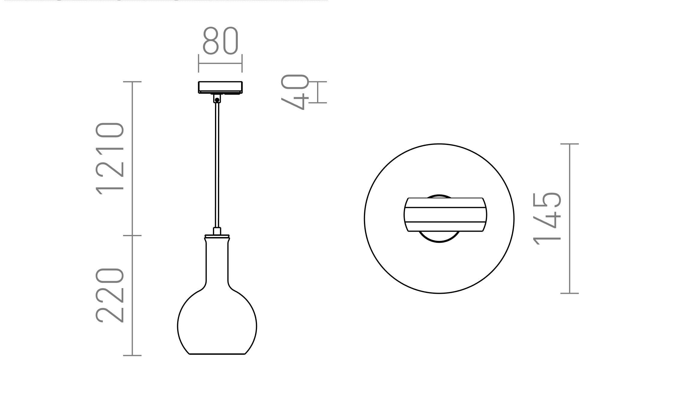 PULIRE RD PER BINARIO MONOFASE - Product sketch