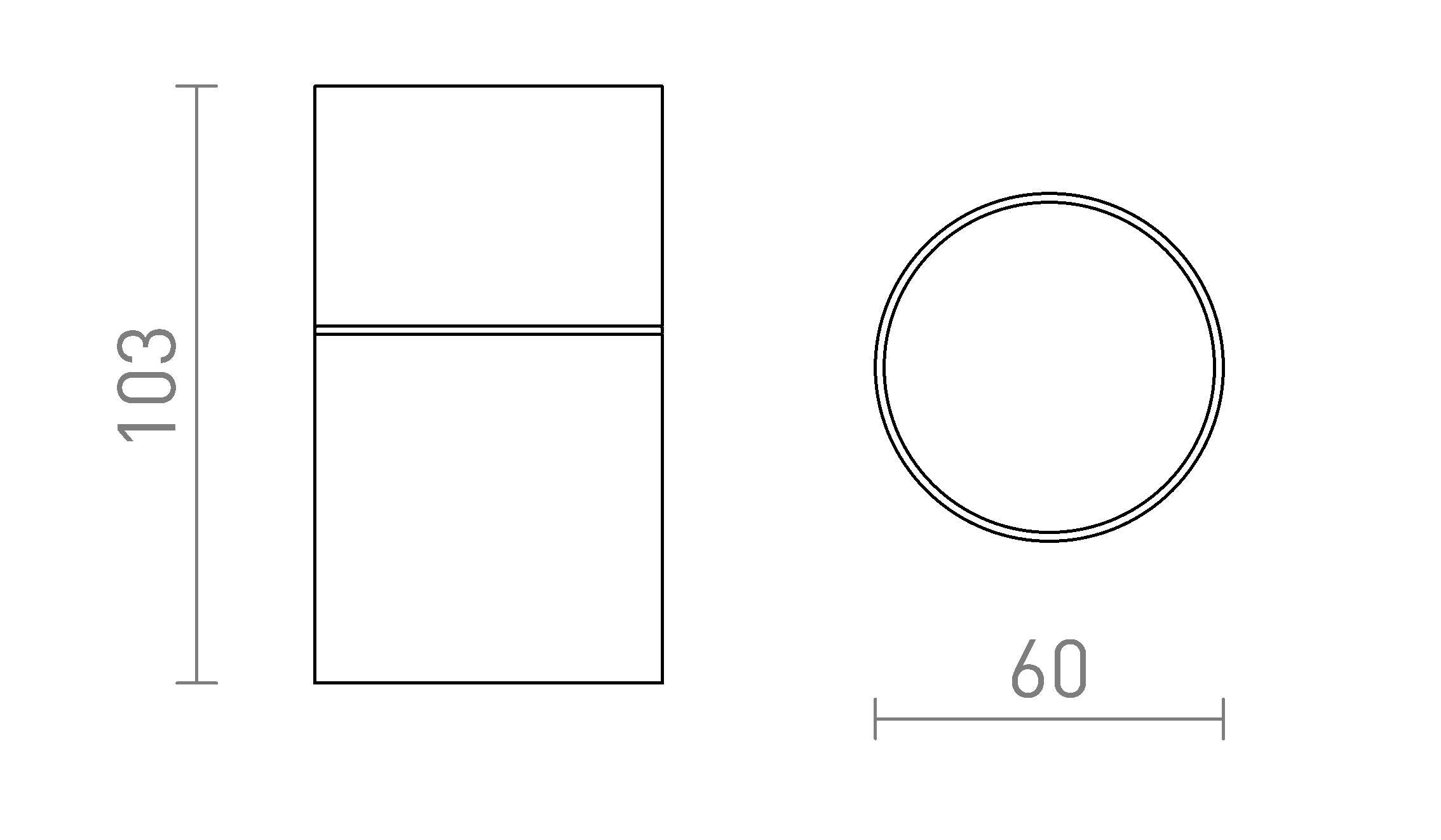 SORANO  da soffitto lampada - Product sketch