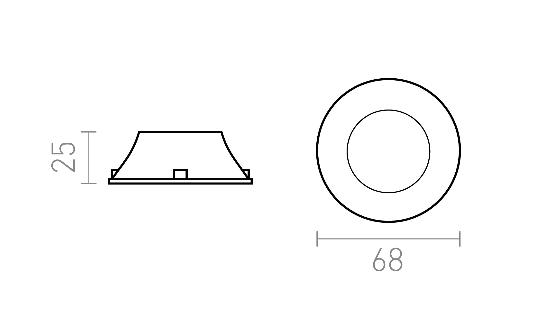 RIFLETTORE AUGUSTA - Product sketch
