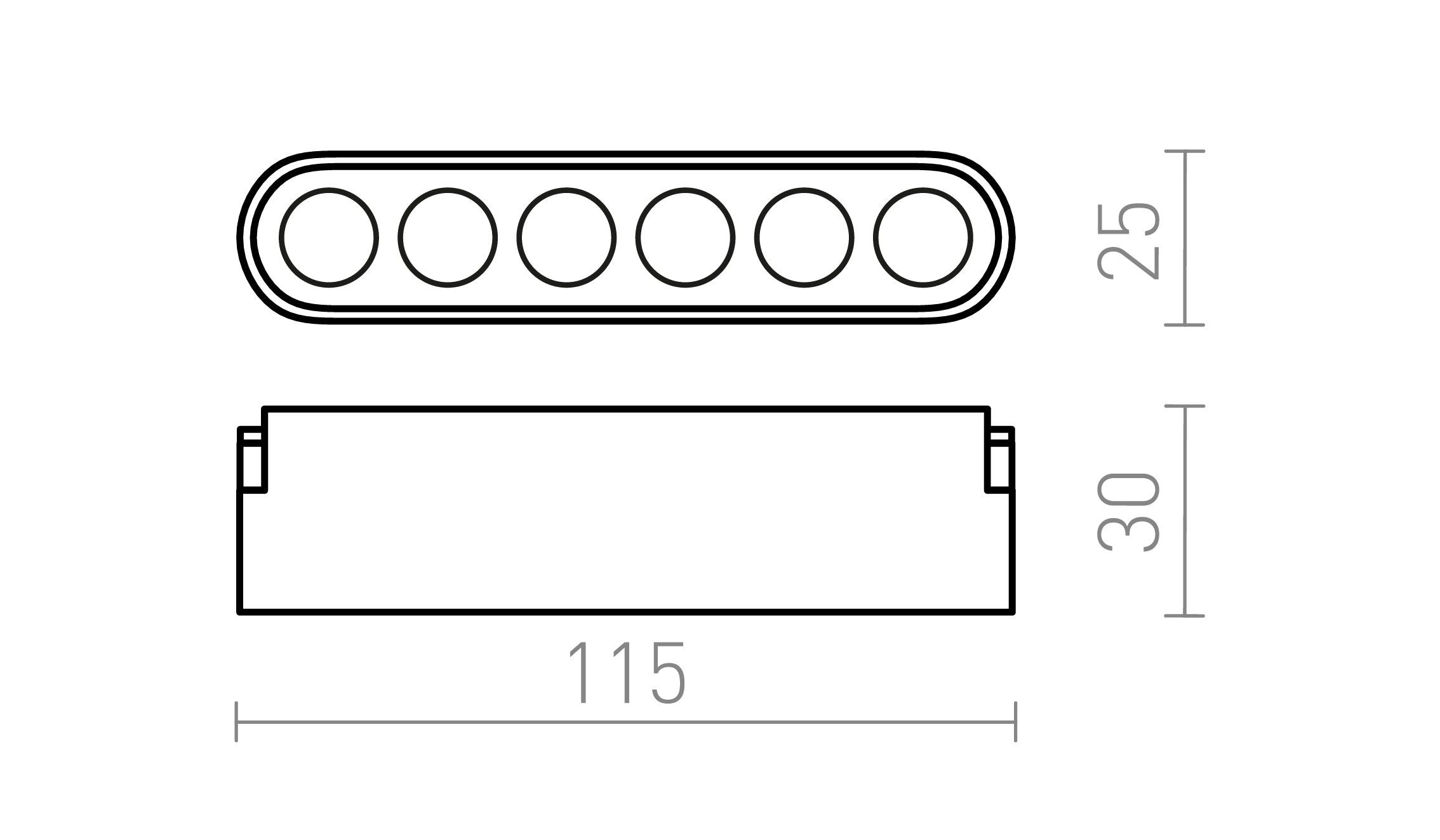 OXANA 11 per il sistema VEGA/WAVE - Product sketch