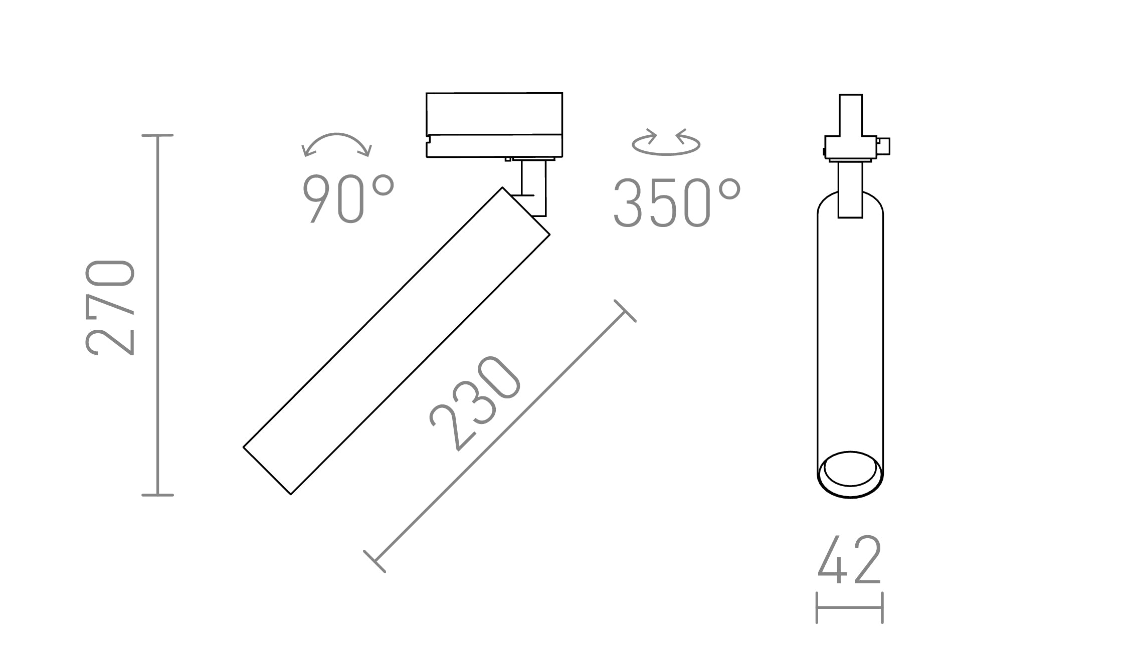 DARRIN PER BINARIO TRIFASE - Product sketch