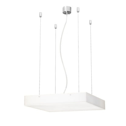 RENDL Outlet STRUCTURAL 40x40 pendant  satinated glass 230V 2G11 2x24W R10629 5
