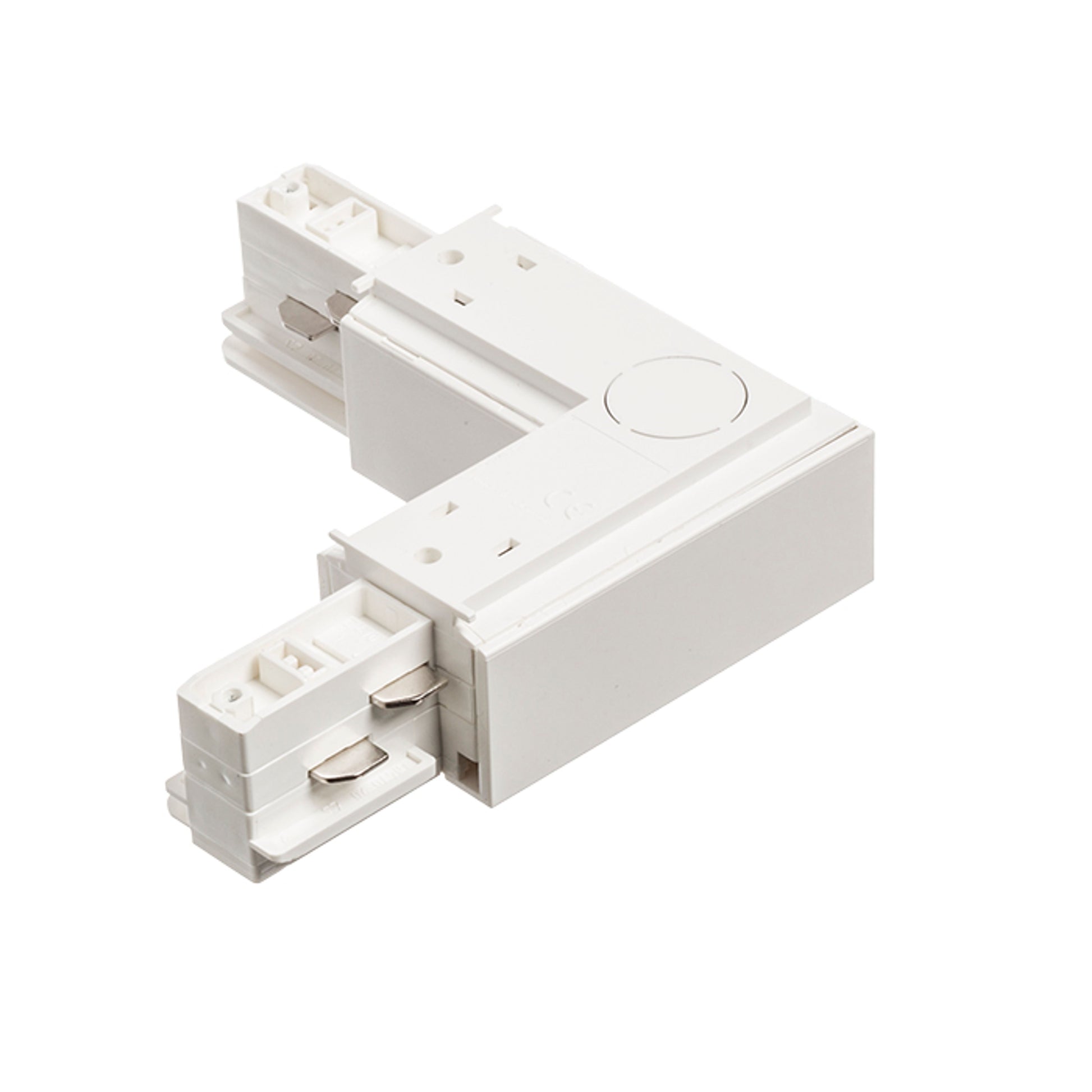 RENDL 3-circuit track system EUTRAC L connector outer polarity white 230V  R11323 3