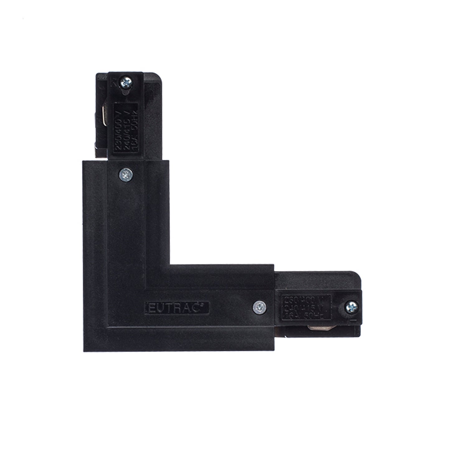RENDL 3-circuit track system EUTRAC L connector inner polarity black 230V  R11324 2