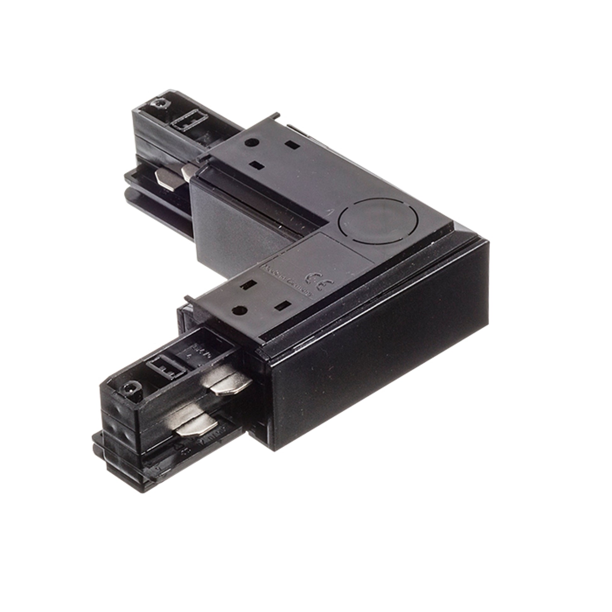 RENDL 3-circuit track system EUTRAC L connector inner polarity black 230V  R11324 3