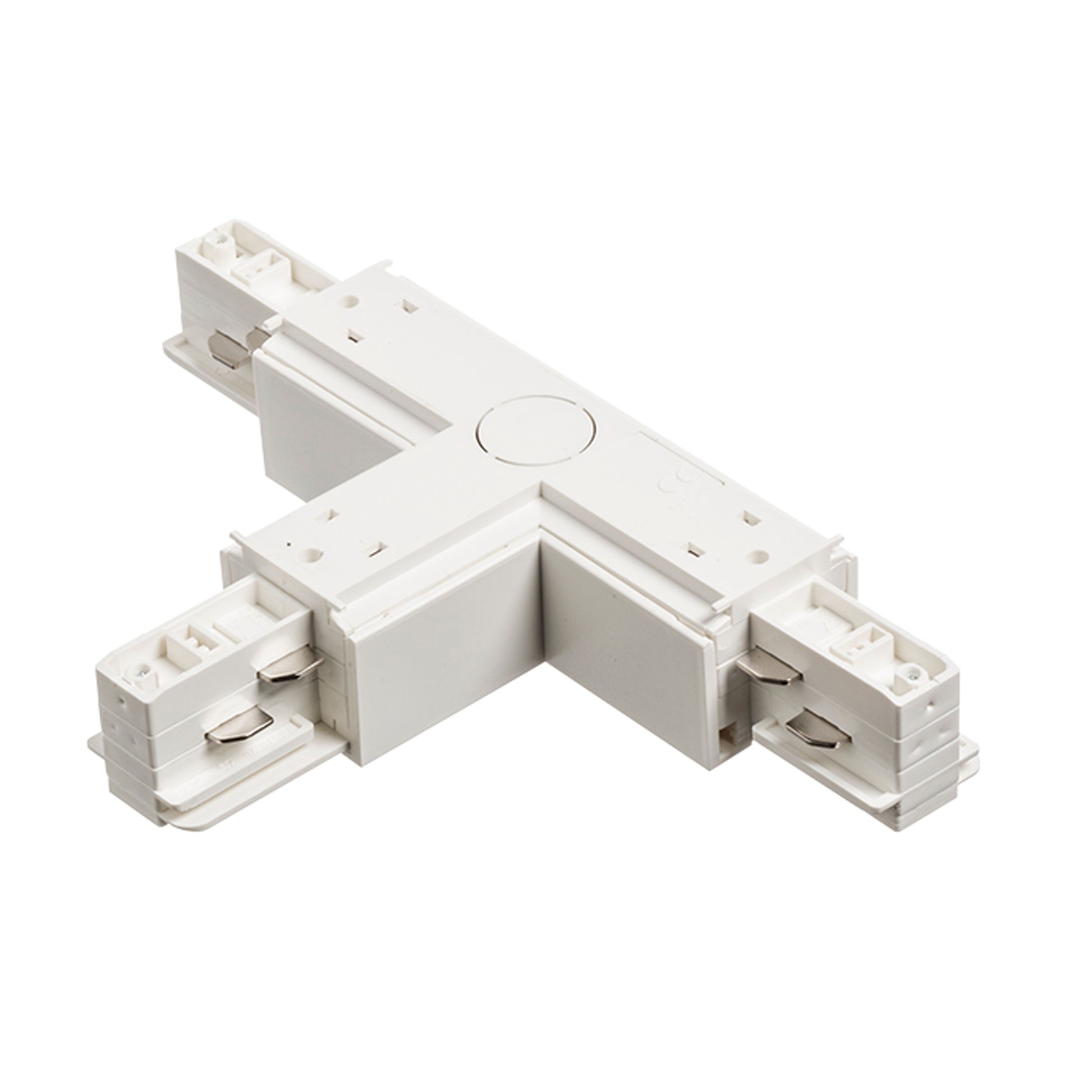 RENDL 3-circuit track system EUTRAC T connector, polarity right white 230V  R11332 3