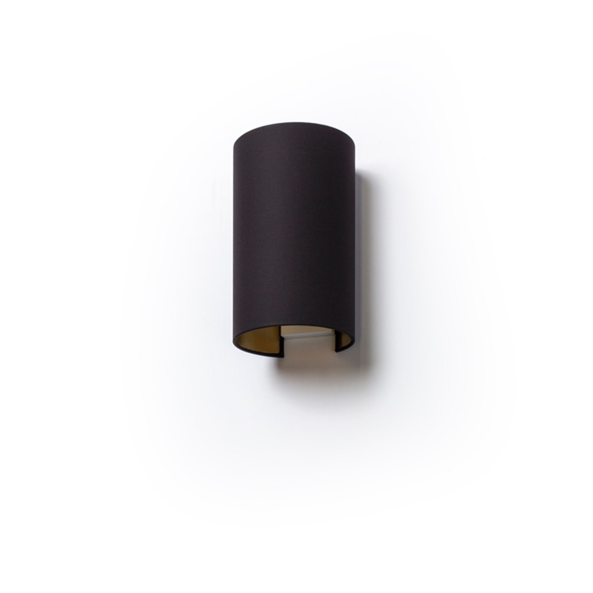 RENDL wall lamp RON W 15/25 wall  Polycotton black/golden foil 230V LED E27 15W R11464 2