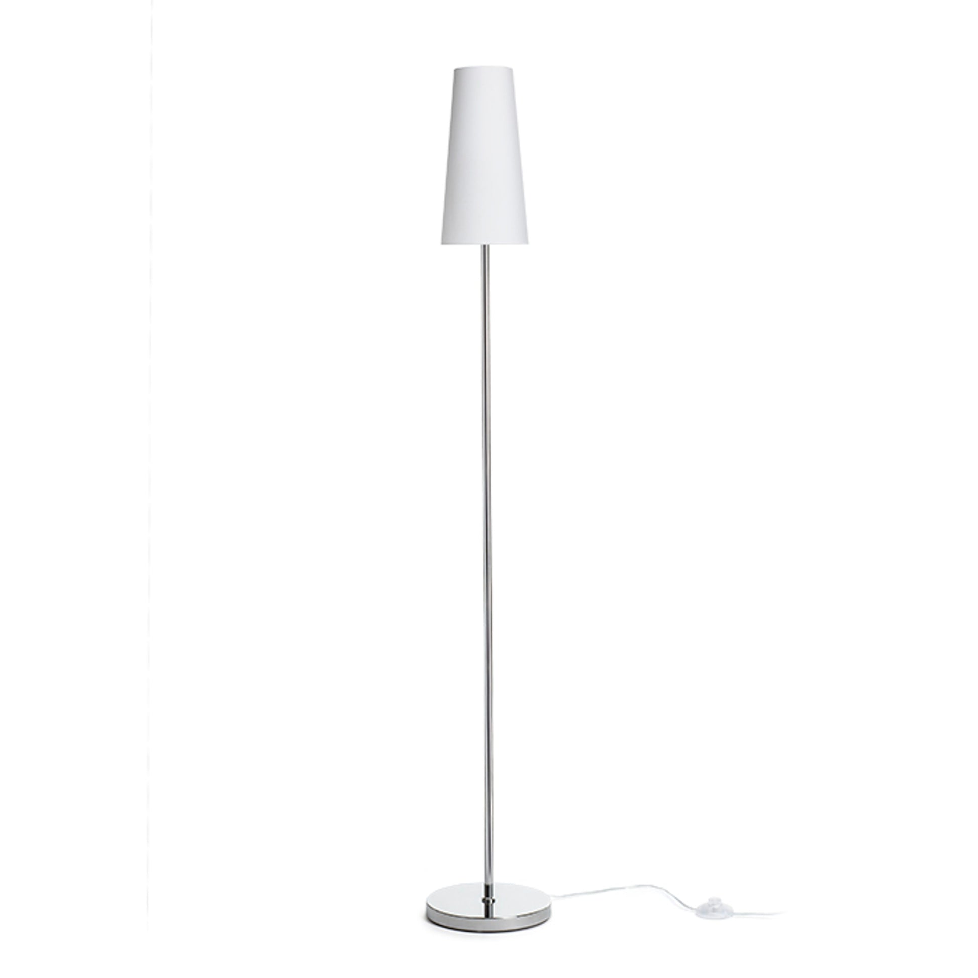 RENDL shades, shade bases, pendent sets CONNY 15/30 table shade Polycotton white/white PVC max. 23W R11496 3