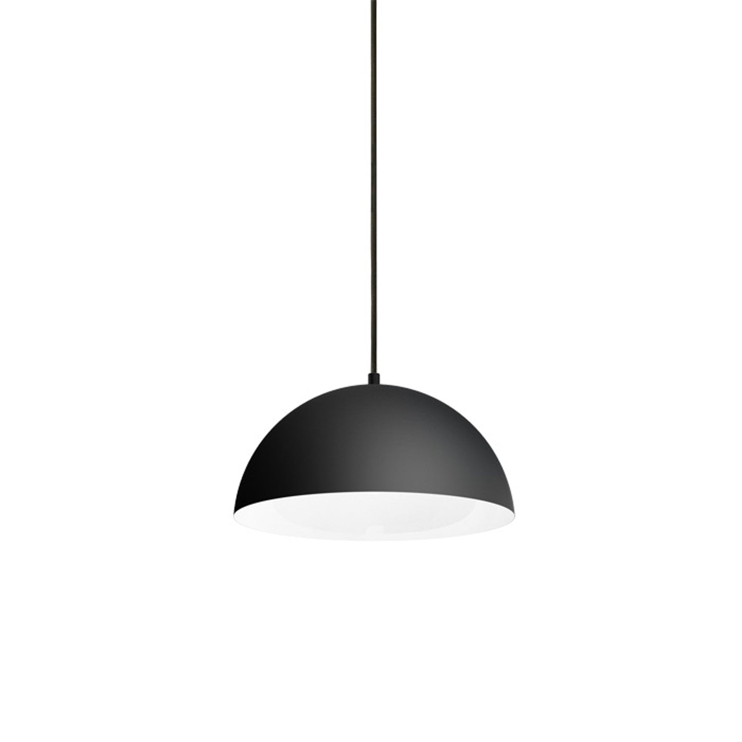 RENDL pendant lamp MONROE 30 pendant matte black/white  230V LED E27 11W R11700 2