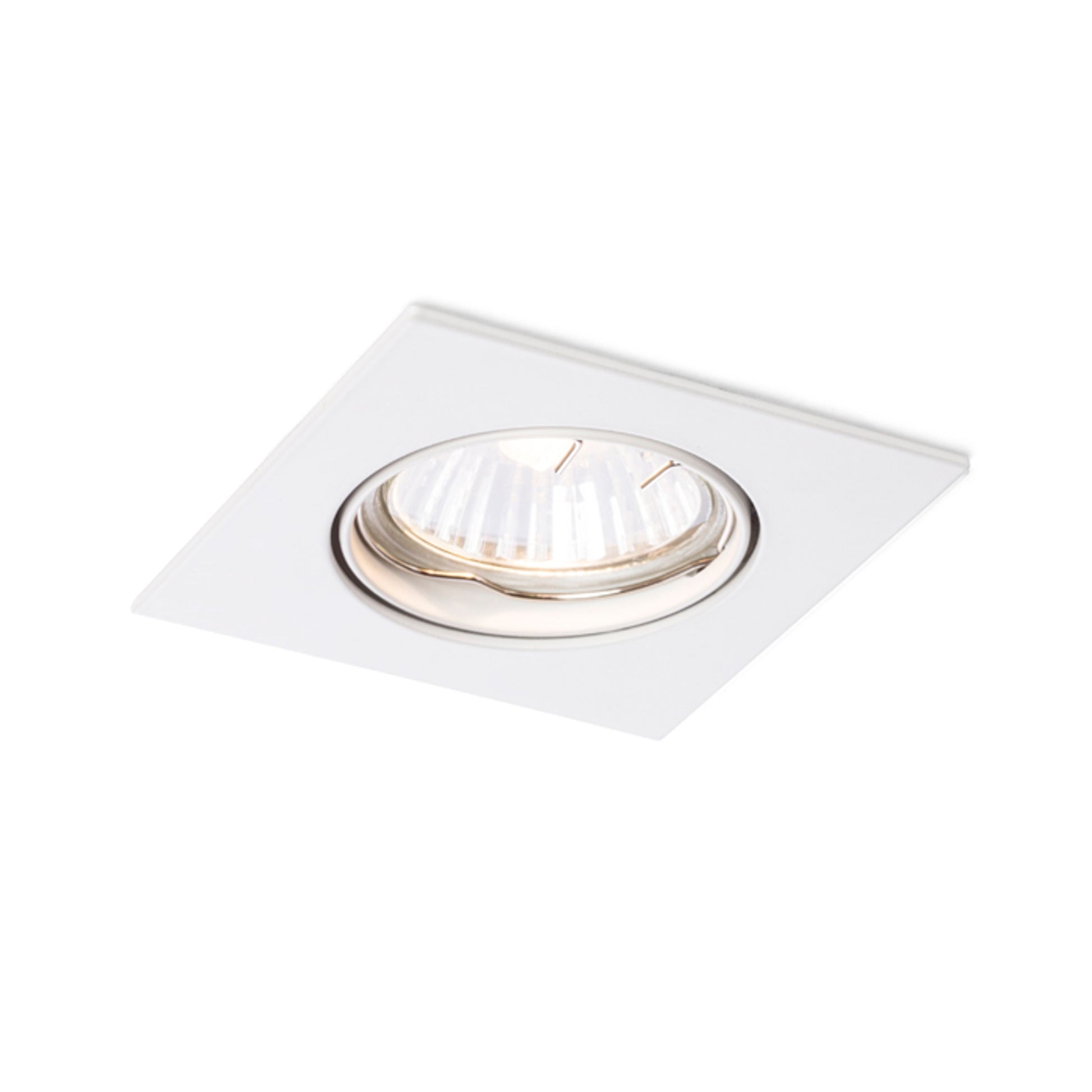RENDL recessed light TOPIC SQ directional matte white  230V LED GU10 8W R11745 5
