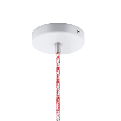 RENDL shades, shade bases, pendent sets ELISA pendant set WB+R/WC+CHF   230V LED E27 15W R11891 2