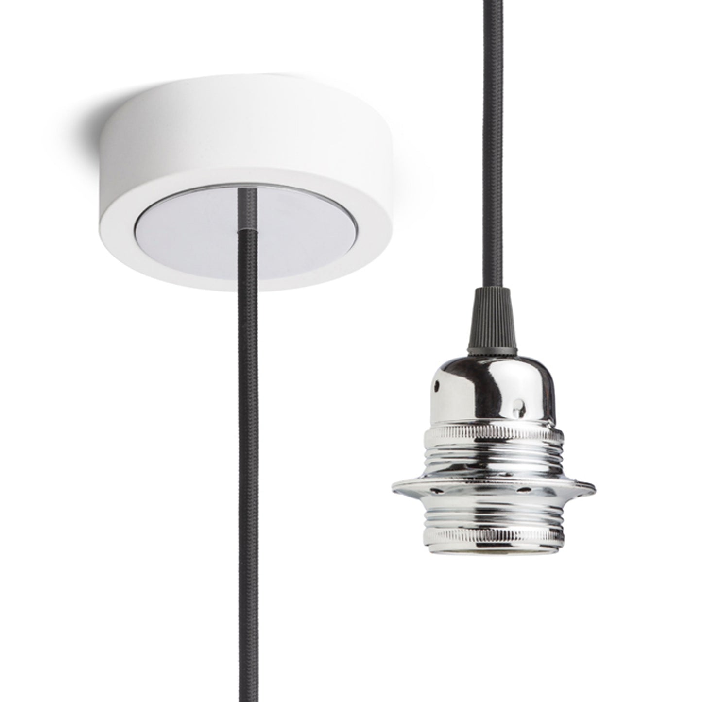 RENDL shades, shade bases, pendent sets HEX pendant set WB+BC+CHF+CHC1   230V LED E27 15W R11918 1