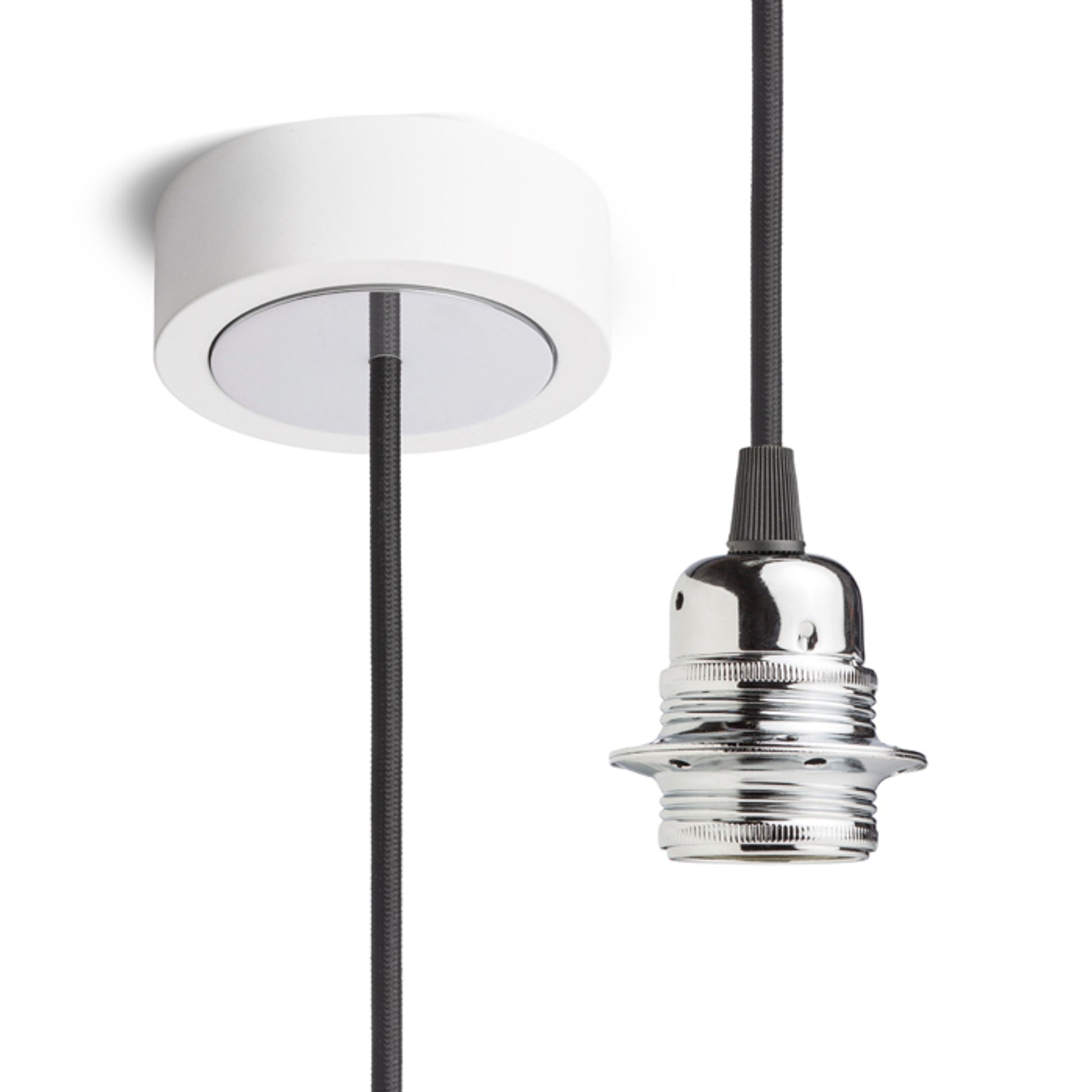 RENDL shades, shade bases, pendent sets HEX pendant set WB+BC+CHF+CHC1   230V LED E27 15W R11918 1
