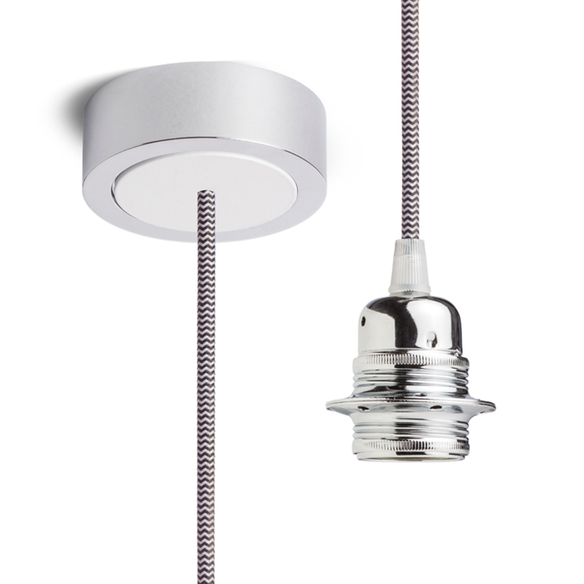 RENDL shades, shade bases, pendent sets HEX pendant set CHB+B/WC+CHF+WC1   230V LED E27 15W R11939 1