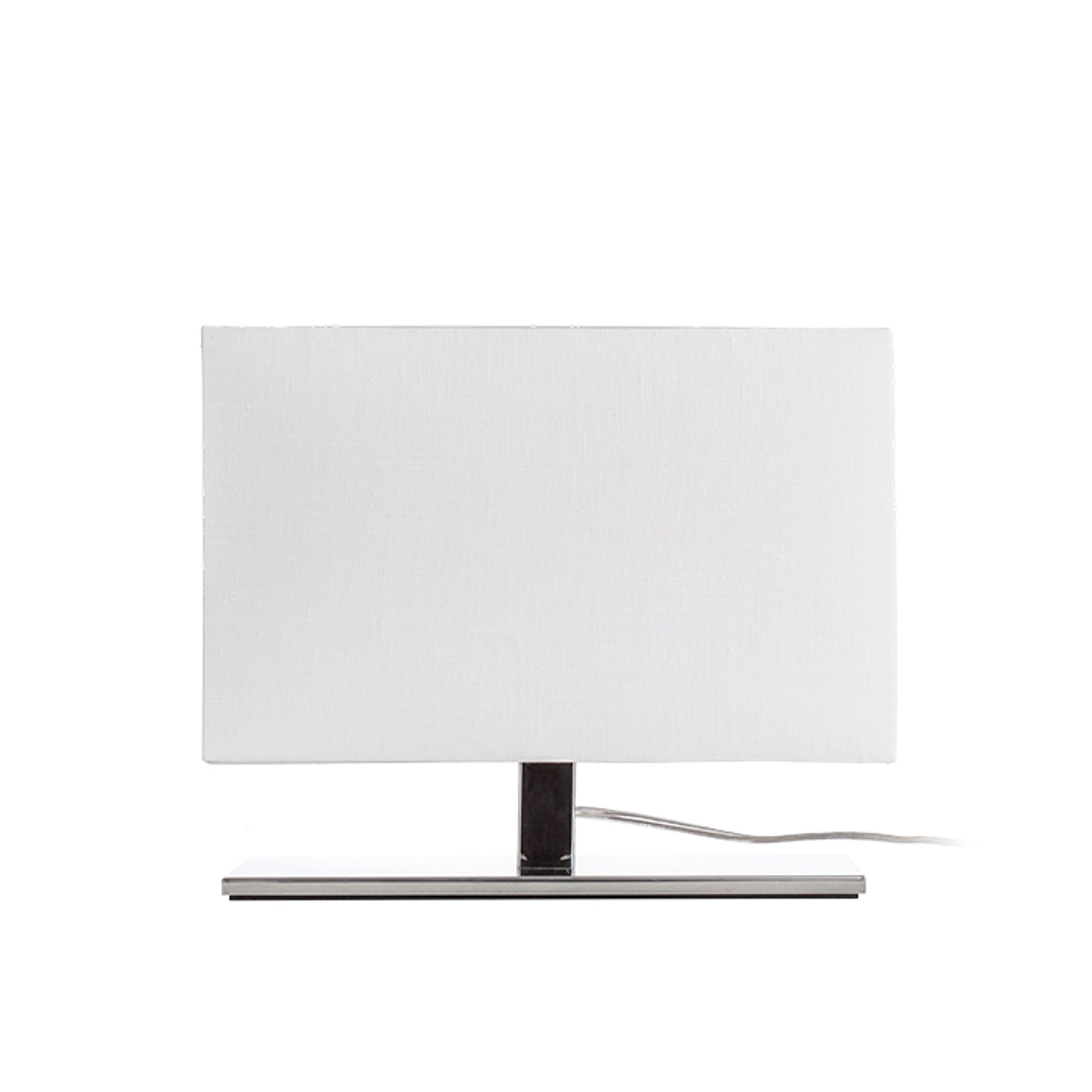 RENDL table lamp PLAZA S table white chrome 230V LED E27 15W R11973 6