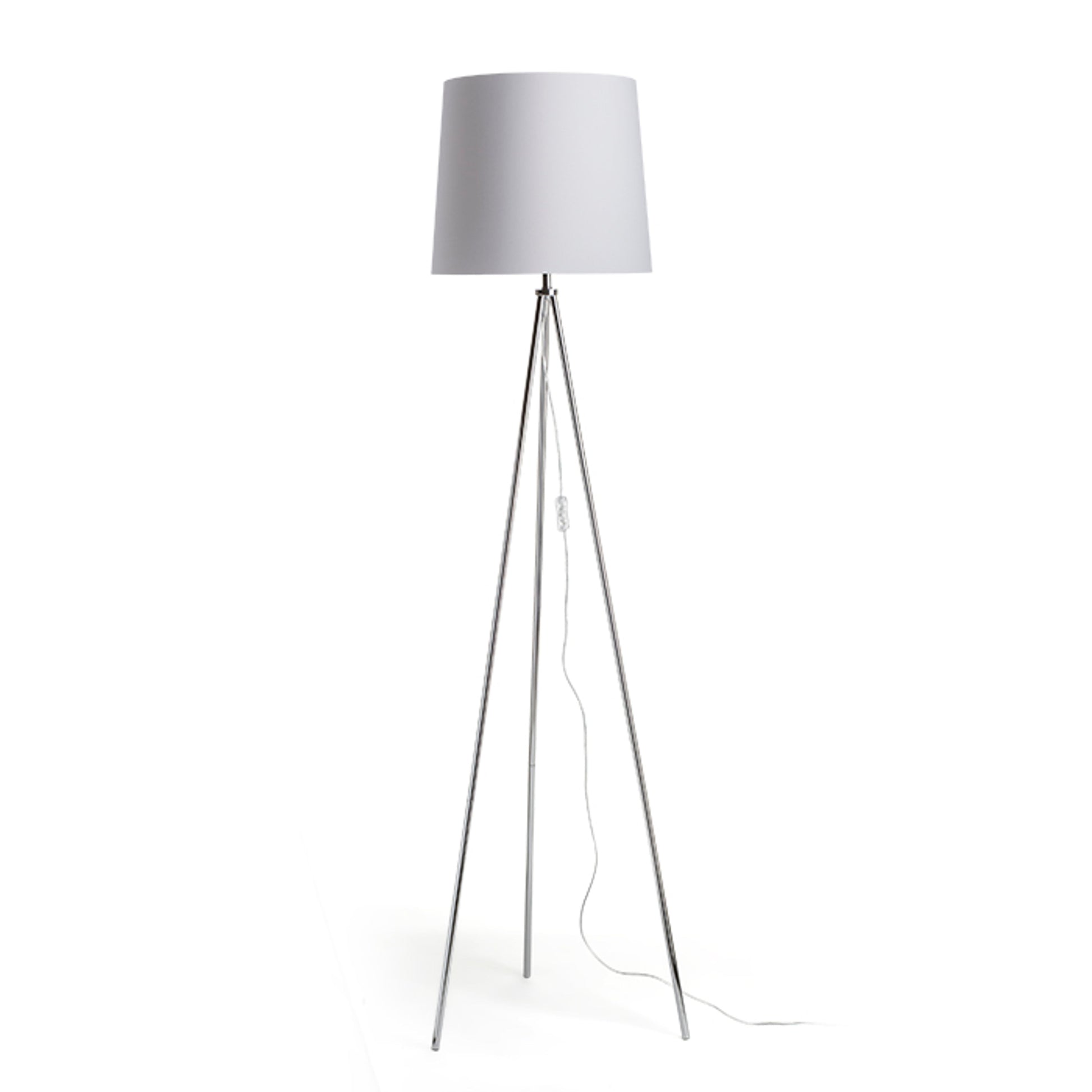 RENDL shades, shade bases, pendent sets NYC TRIPOD TRIPOD floor lamp  chrome 230V LED E27 15W R11992 4