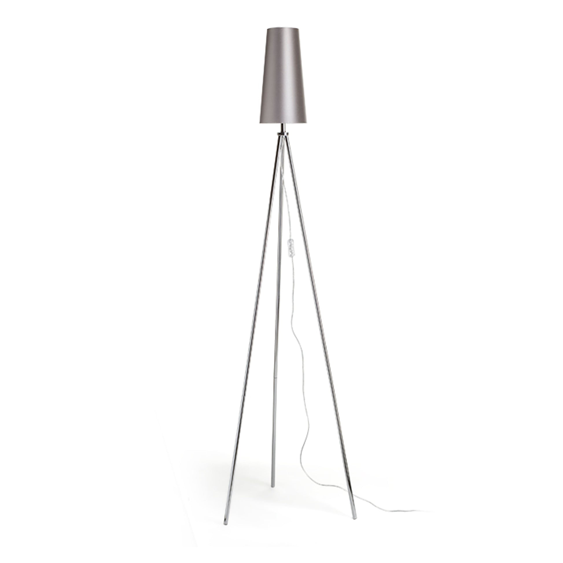 RENDL shades, shade bases, pendent sets NYC TRIPOD TRIPOD floor lamp  chrome 230V LED E27 15W R11992 6
