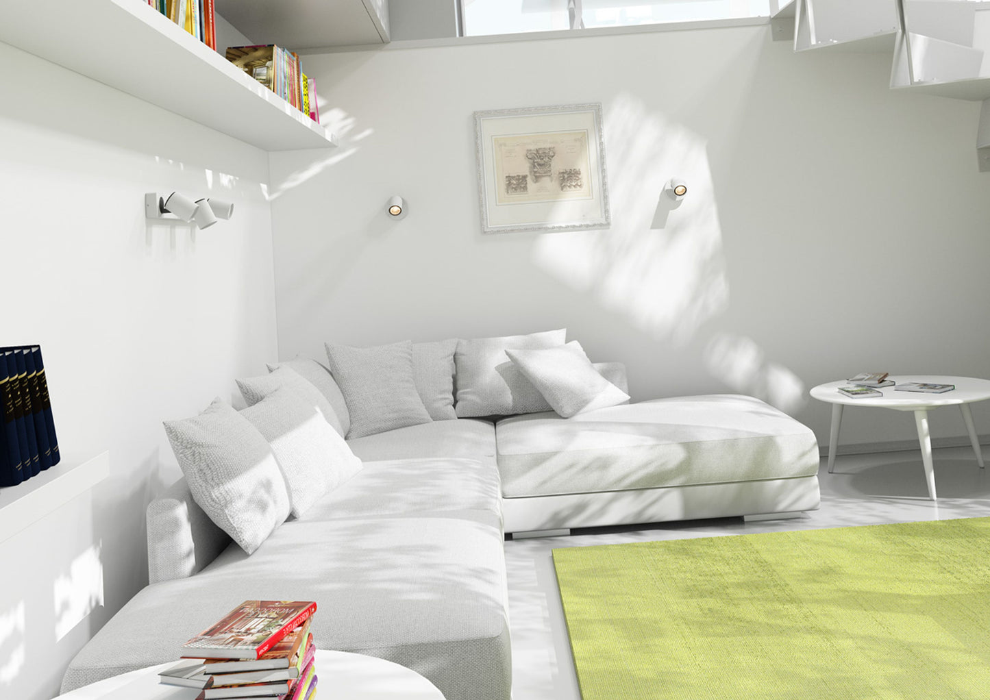 RENDL spotlight DUGME I  white/anthracite grey  230V GU10 35W R12076 7