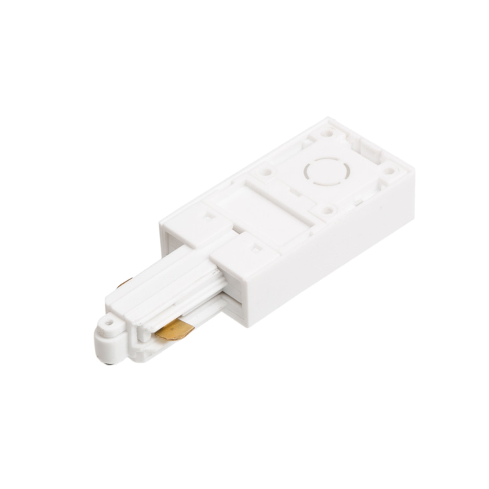 RENDL 1-circuit track system 1F feed-in, polarity right white  230V  R12287 2