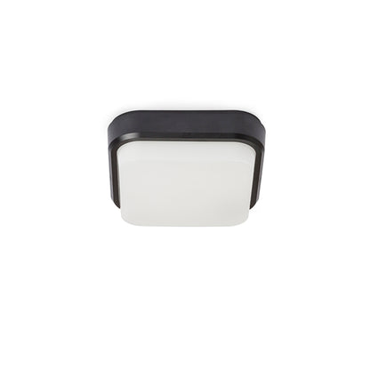 RENDL outdoor lamp TARIS SQ 17 surface mounted black plastic 230V LED 8W IP54 3000K R12525 4