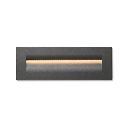 RENDL outdoor lamp RASQ wall recessed anthracite grey 230V LED 8.5W IP65 3000K R12628 3