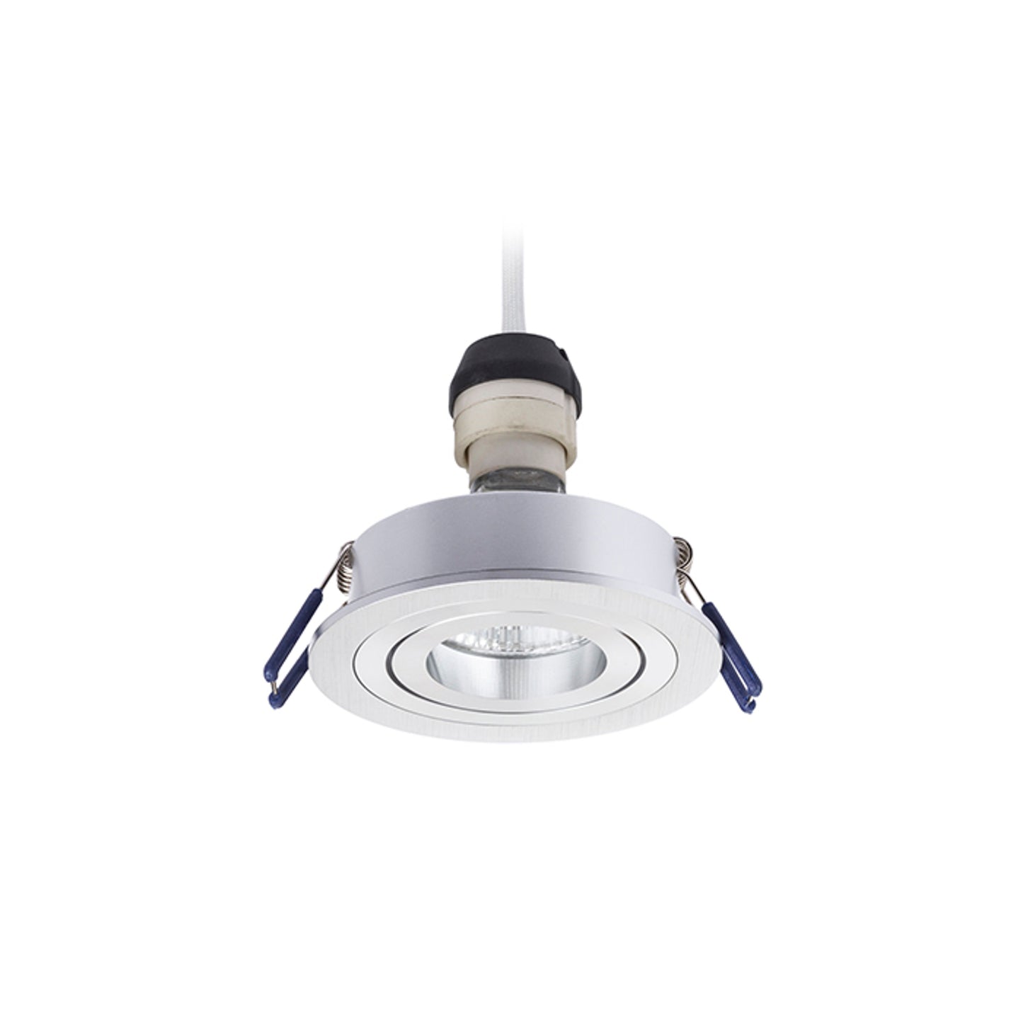 RENDL recessed light PASADENA GU10 R recessed  brushed aluminum 230V LED GU10 7W R12708 2