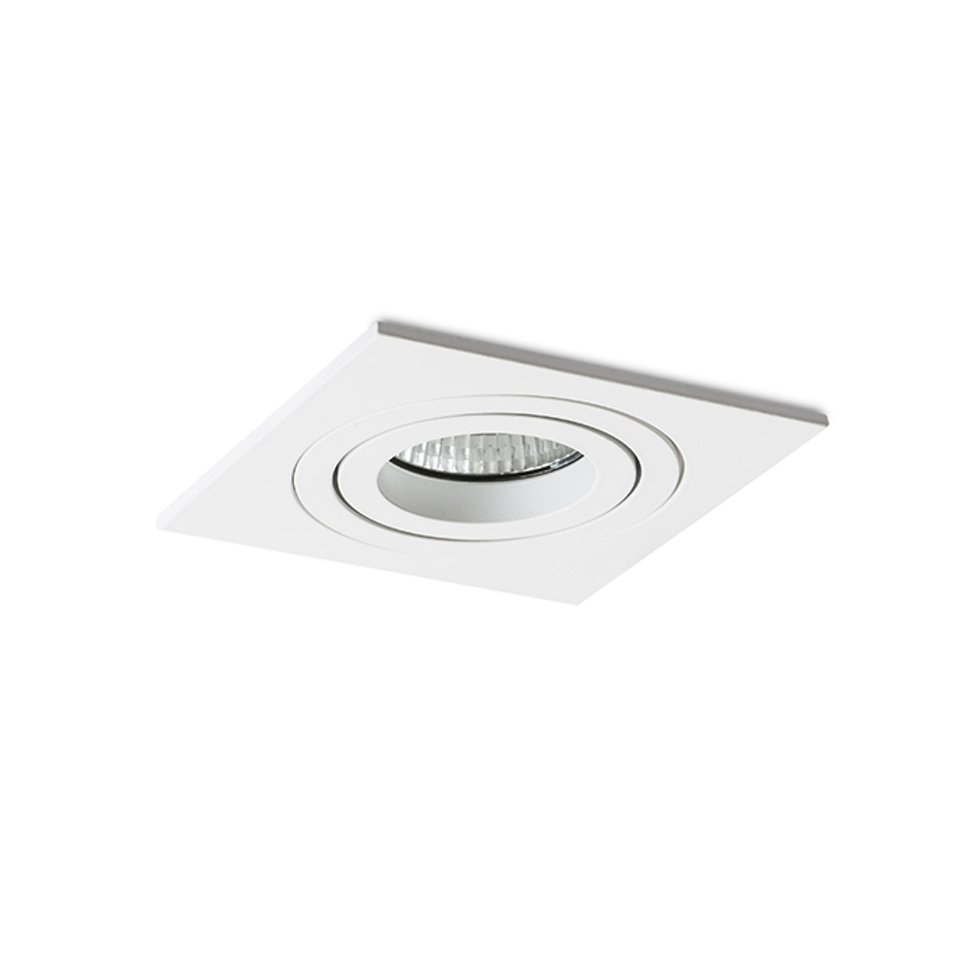 RENDL recessed light PASADENA GU10 SQ I recessed white  230V LED GU10 7W R12710 2