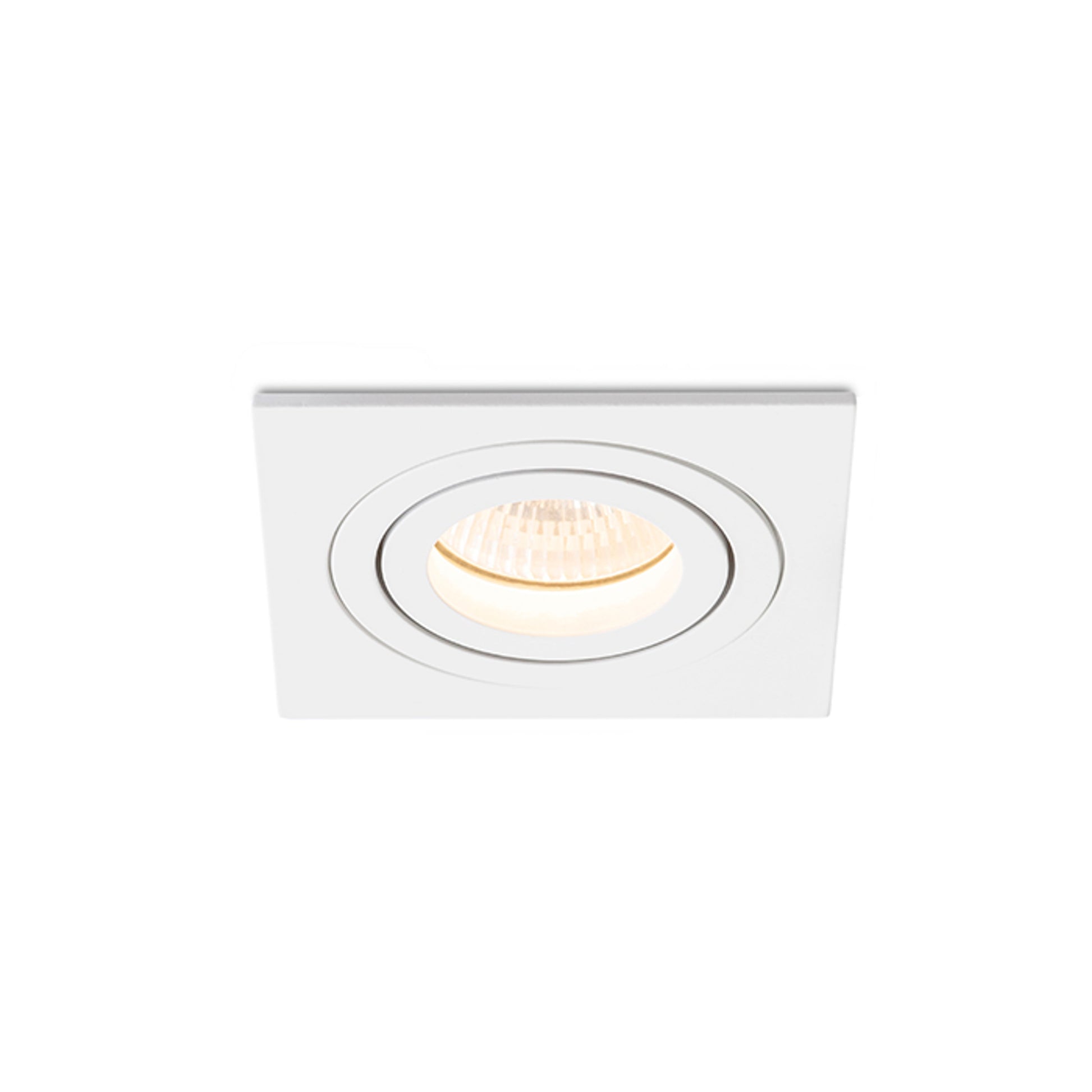 RENDL recessed light PASADENA GU10 SQ I recessed white  230V LED GU10 7W R12710 4