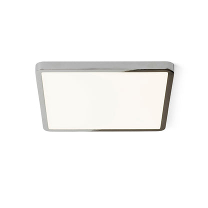 RENDL recessed light HUE SQ 22 recessed black chrome 230V LED 24W 3000K R12786 2
