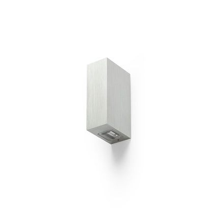 RENDL outdoor lamp NICK II wall  brushed aluminum 230V LED 2x3W 10° IP54  3000K R12827 3