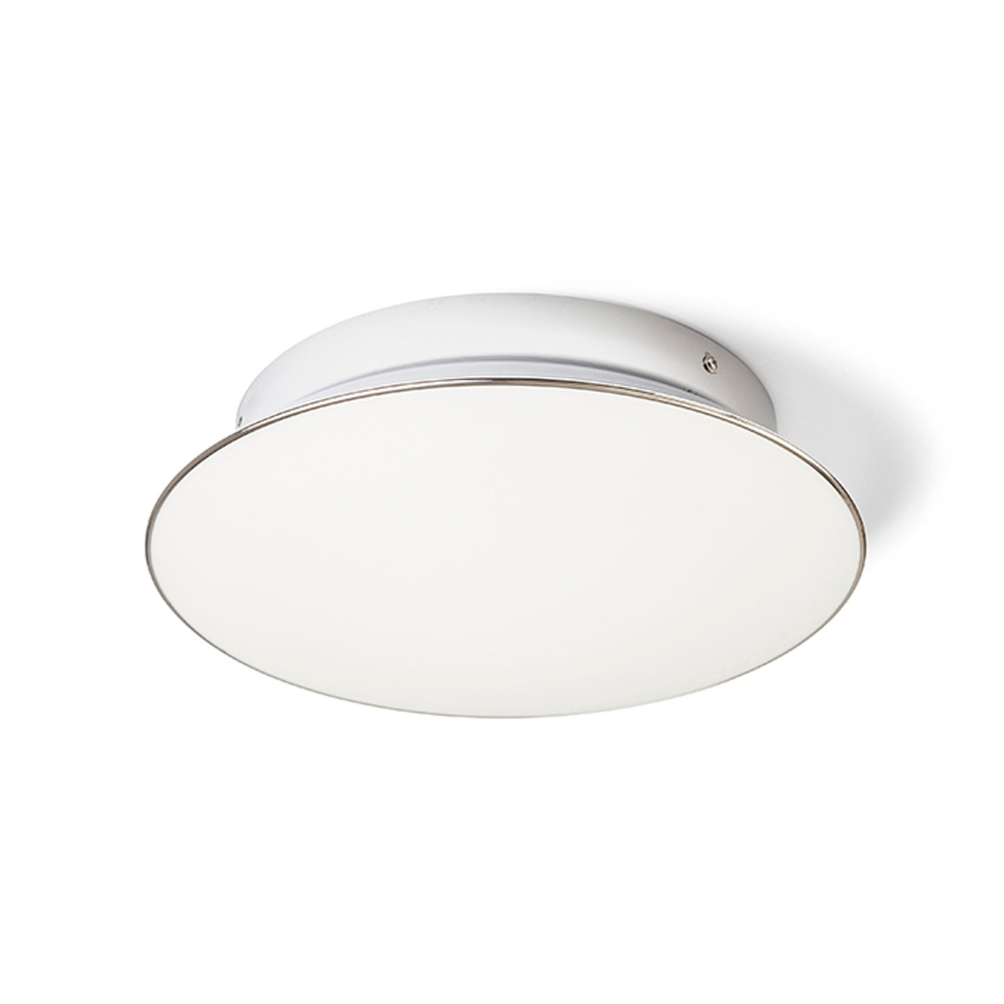 RENDL surface mounted lamp MARA ceiling  frosted acrylic/chrome 230V LED 24W  3000K R12894 3