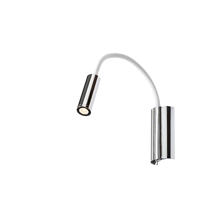 RENDL spotlight SHOW wall white chrome 230V LED 3W  3000K R12896 1