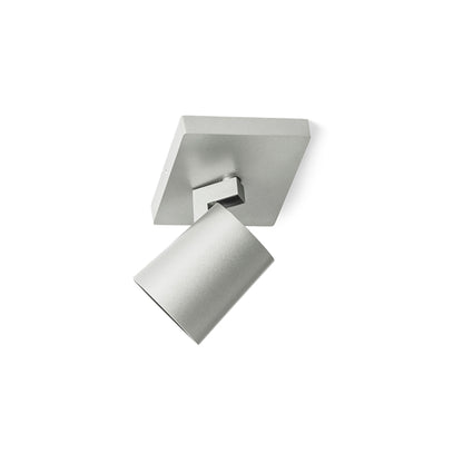 RENDL spotlight KENNY I surface mounted  brushed aluminum/black 230V LED GU10 8W R12913 4