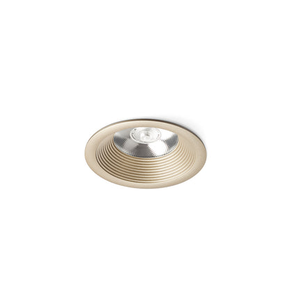 RENDL recessed light SHARM BASE recessed pearl gold 230V LED 10W 24° 3000K R13222  1