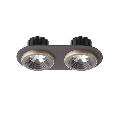 RENDL recessed light SHARM R II recessed brown/pearl gold 230V LED 2x10W 24° 3000K R13242 2