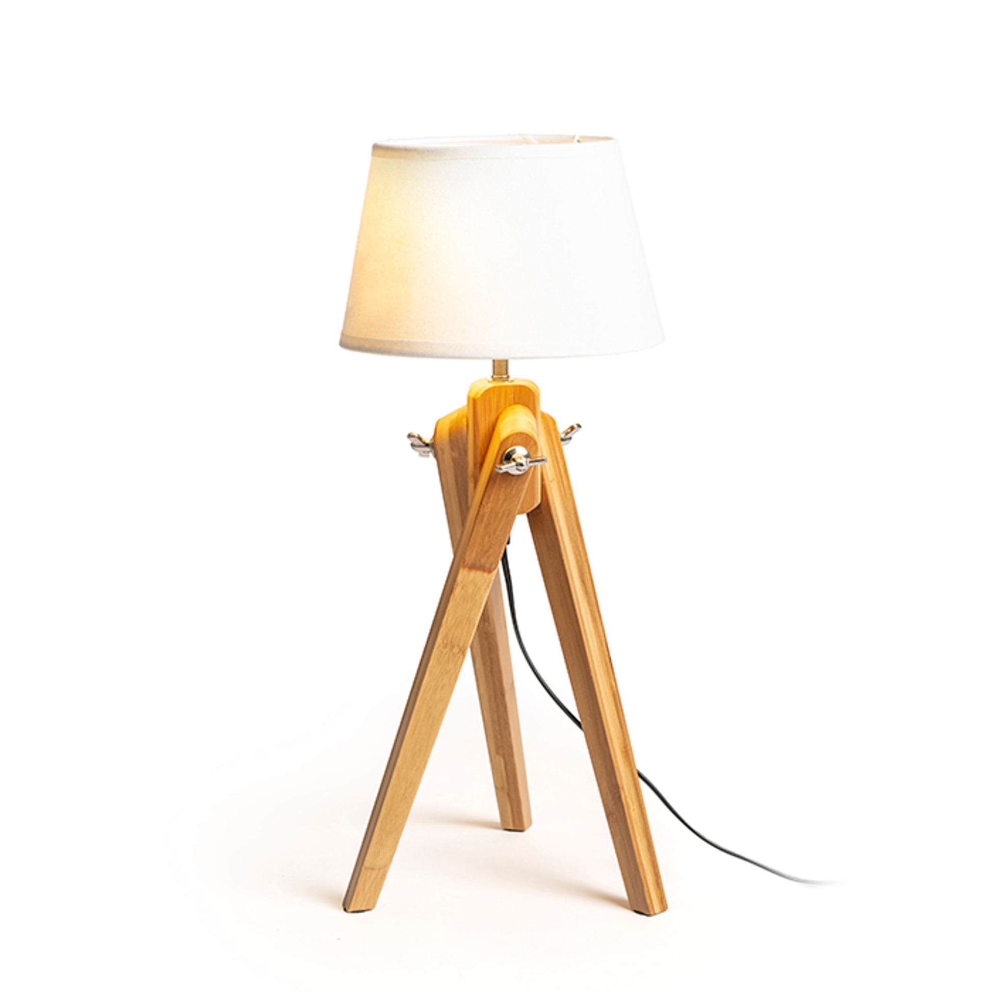 RENDL shades, shade bases, pendent sets AMBITUS table base  bamboo 230V LED E27 15W R13303 4