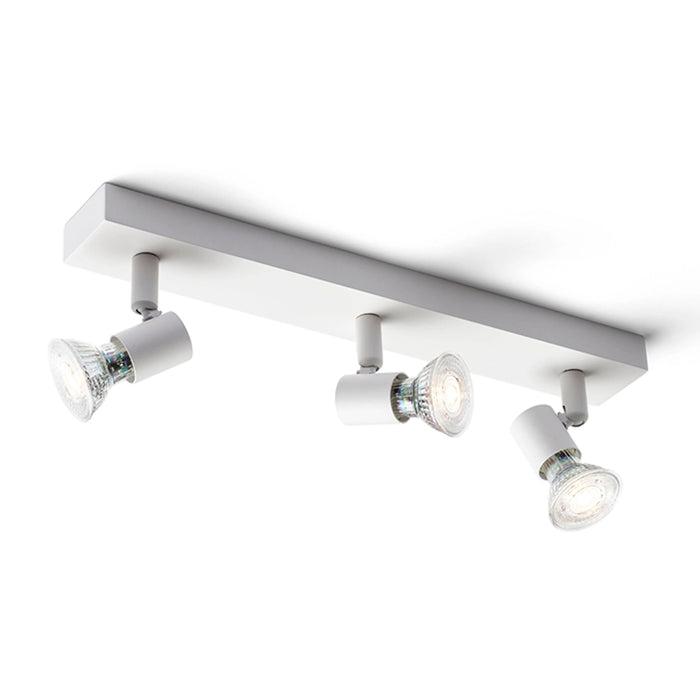 RENDL spotlight TRICA III wall white  230V GU10 3x25W R13375 2